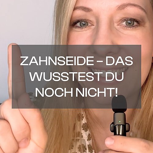 Der geheime Trick für ein strahlendes Lächeln! 🌟 
Wie oft greifst du zur Zahnseide? 
.
.
.
.
.
#dentally #easily #lovely...